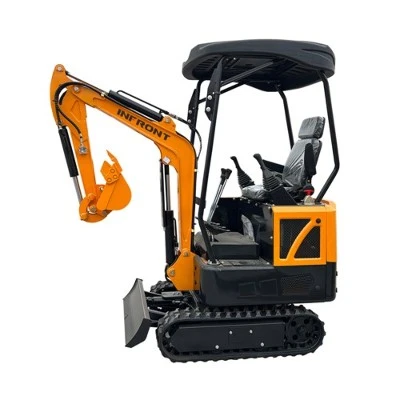 1 Tòn Pilòt Mini Excavator Operasyon